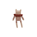 Gatinha Riscas Sienna - Boneca em Lã de Alpaca