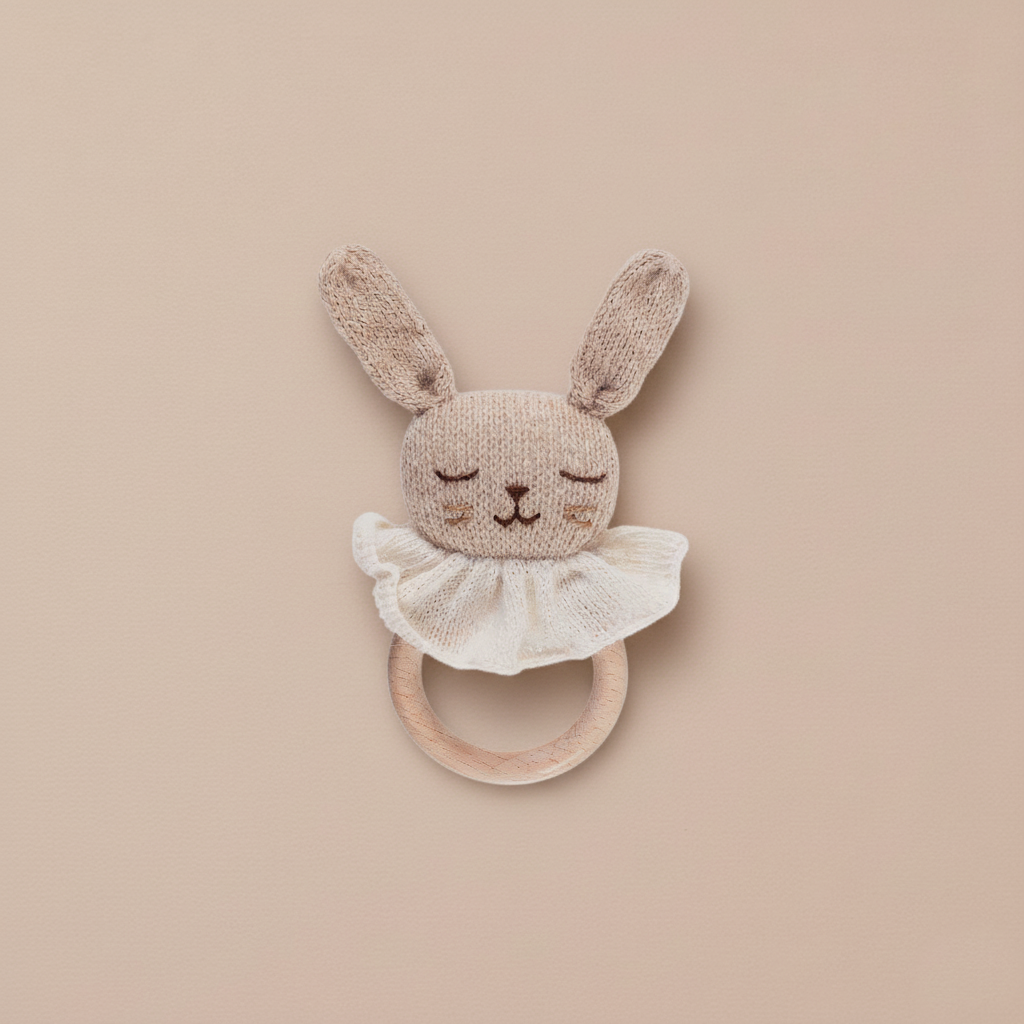 Coelhinha - Roquinha em Lã de Alpaca